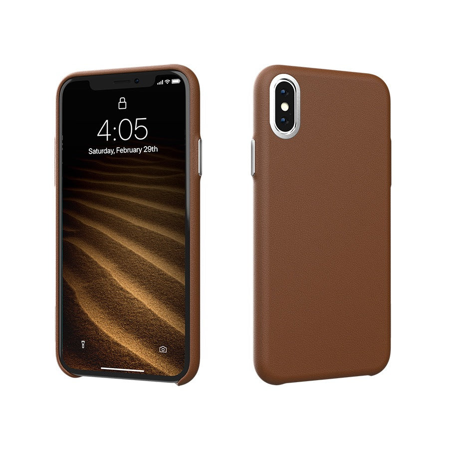 Grafiek scheepsbouw het ergste Hitcase Ferra - Leather iPhone X/Xs Case