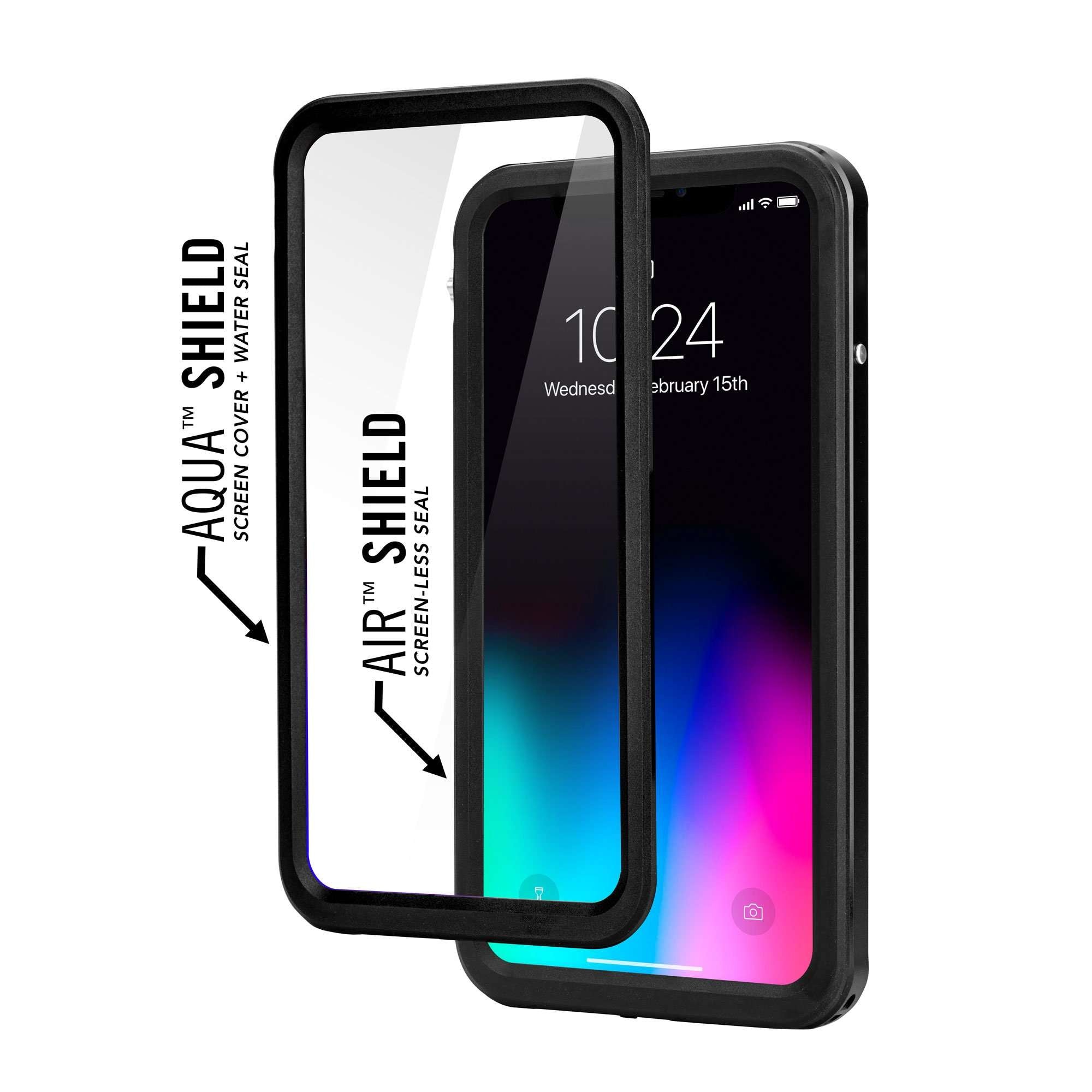 Shop Clear Case Silver - Transparent iPhone X-iPhone XS