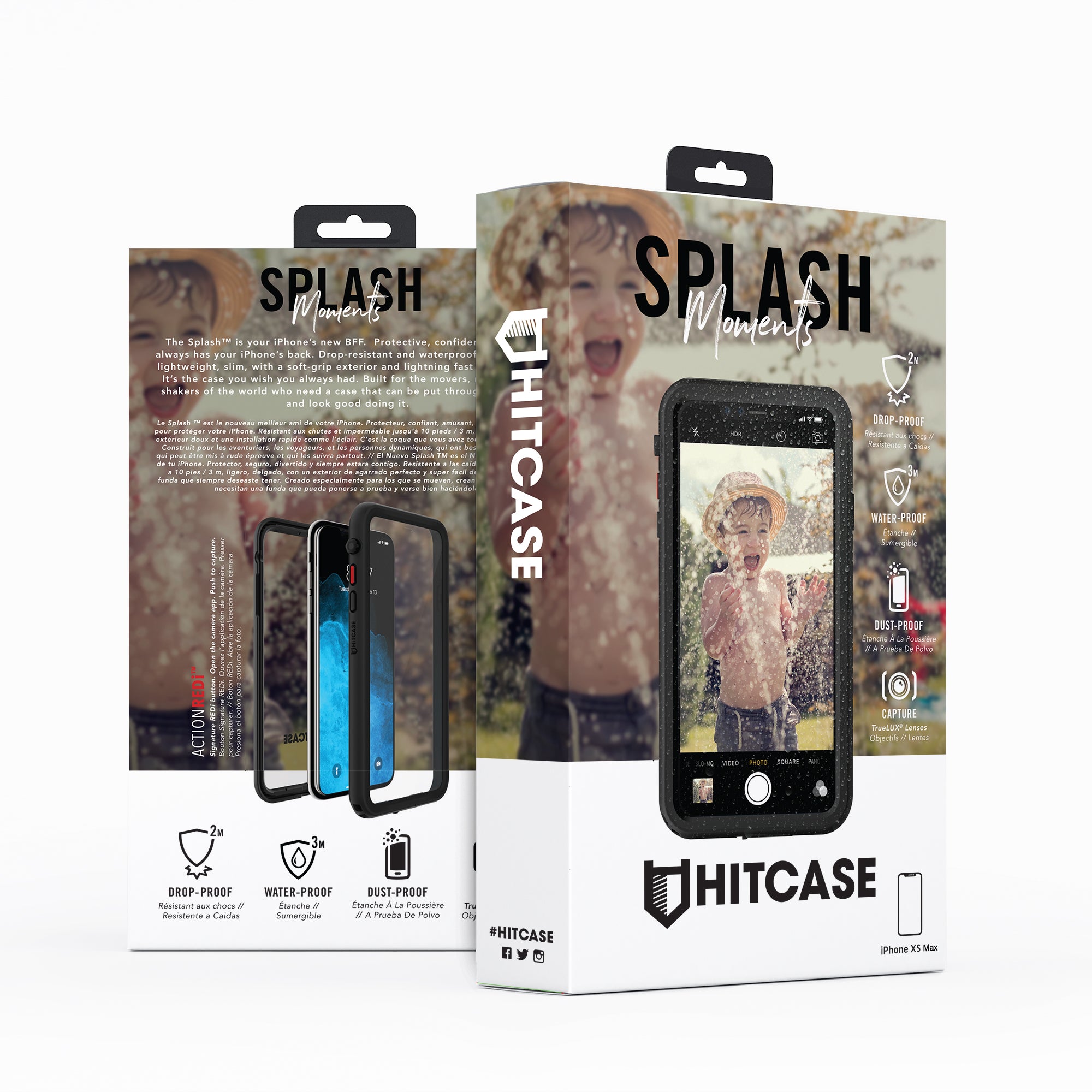 Hitcase Splash Waterproof Case for iPhone Xs Max